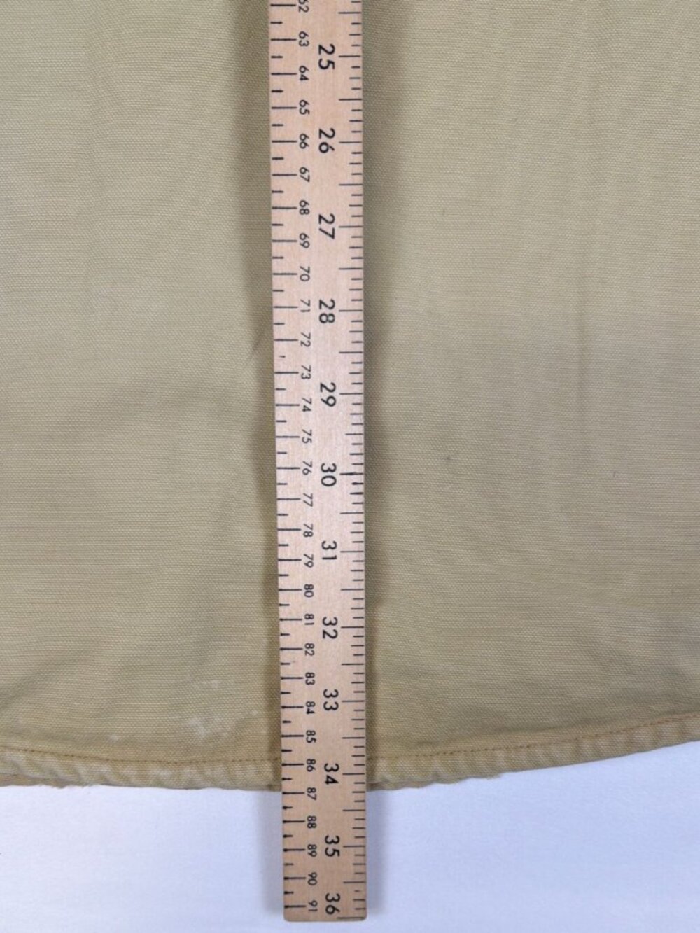 Carhartt Men XL Tall Sandstone Canvas Plaid Lined Shirt Jacket Tan S96SRW - Picture 9 of 11